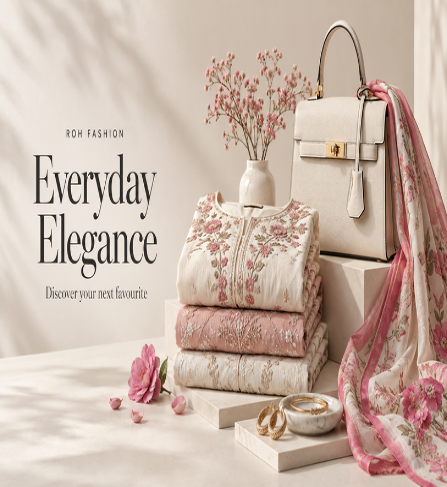 Luxury lawn three piece dresses image 2